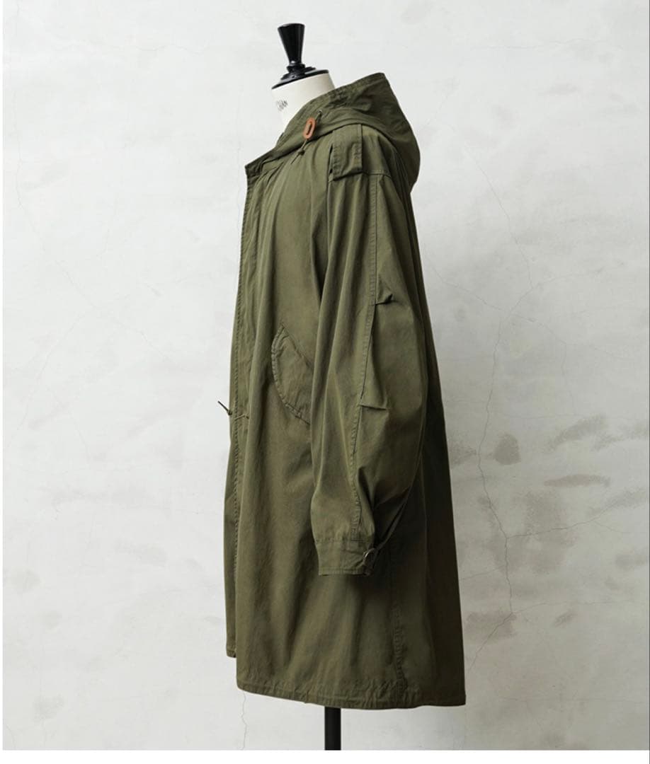 WAIPER米軍M-51フィッシュテールパーカーモッズコートWP1109オリーブ
