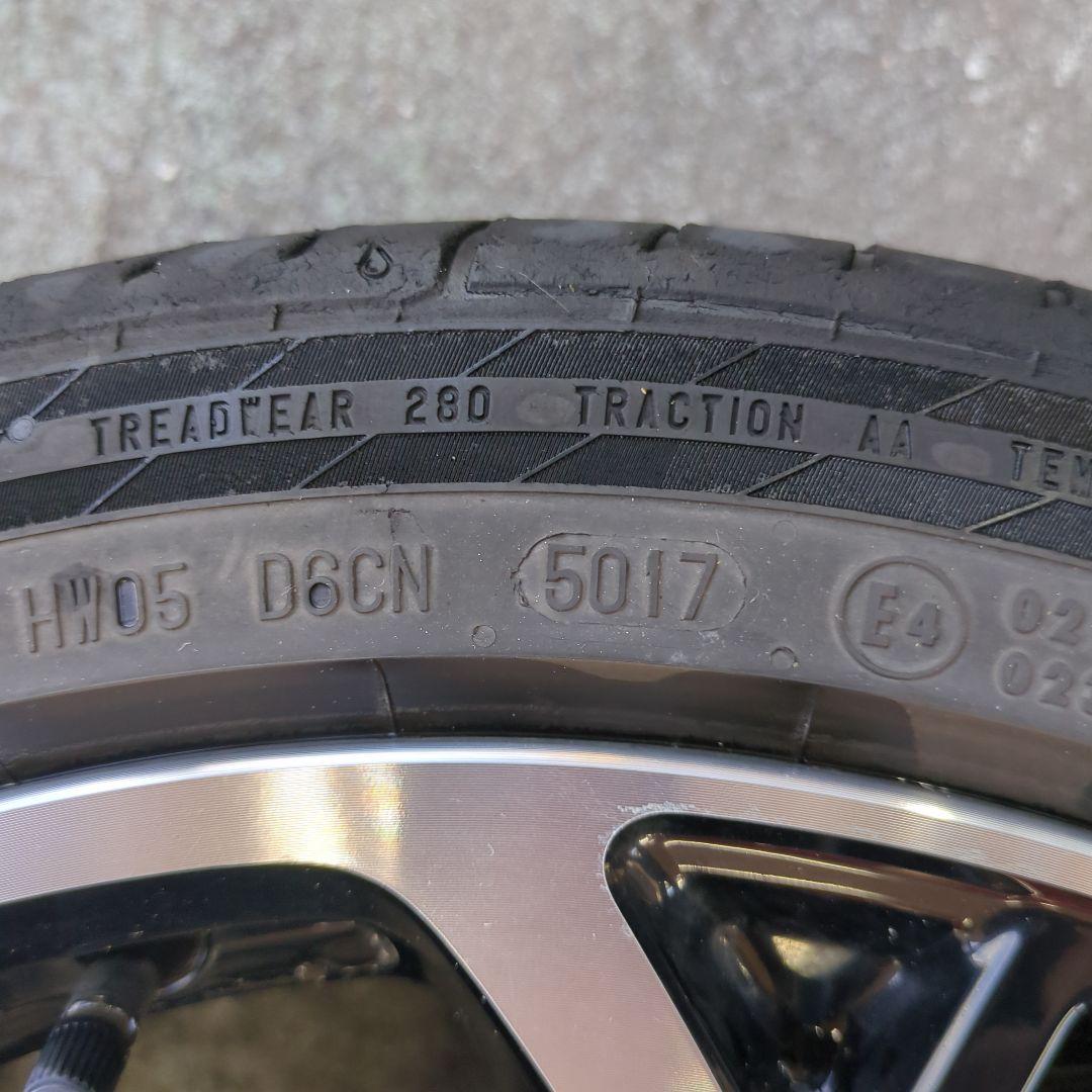 スイフトスポーツ 17インチホイールとタイヤセット