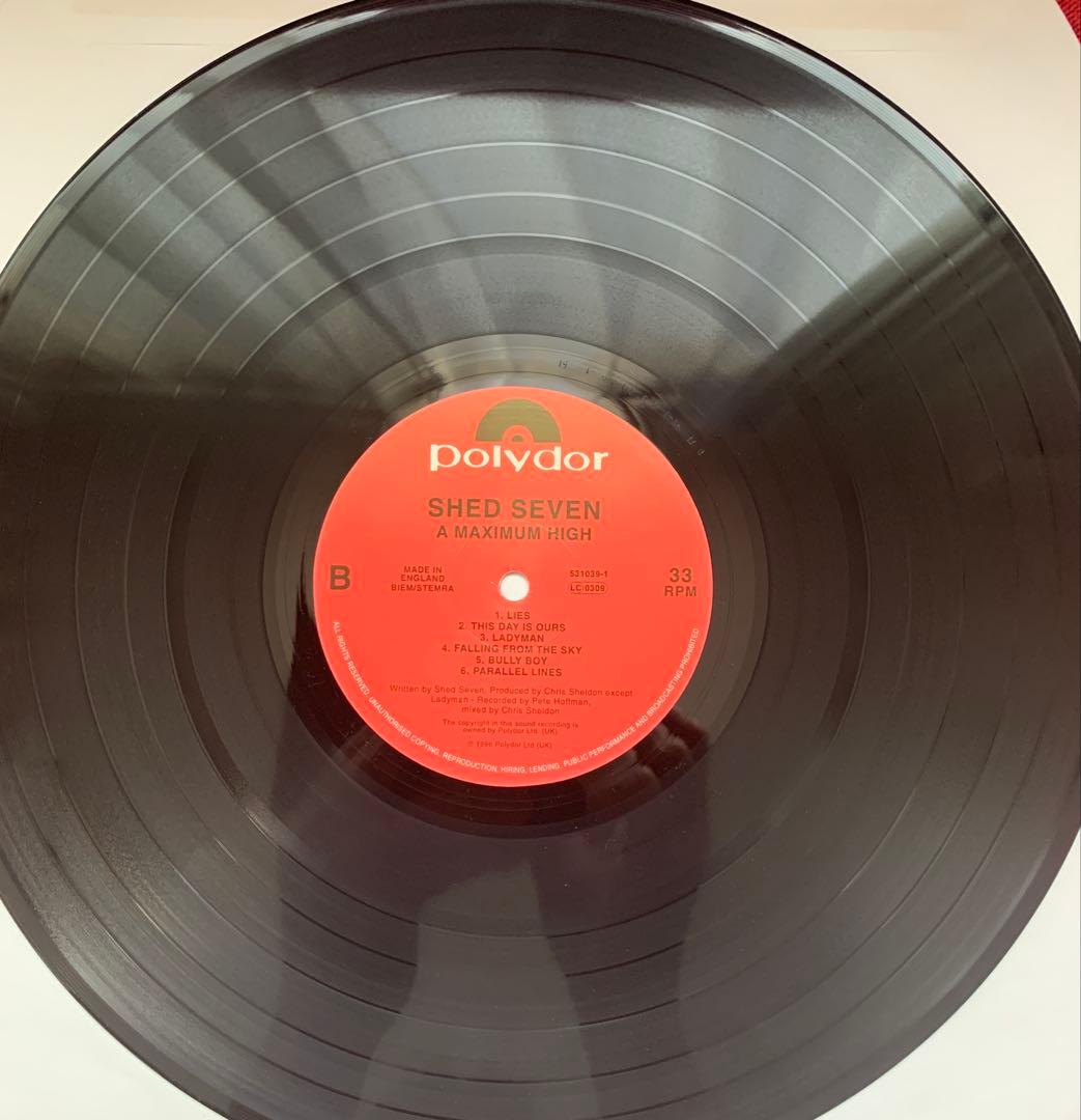 Shed Seven / A Maximum High シェッドセブン　レコード