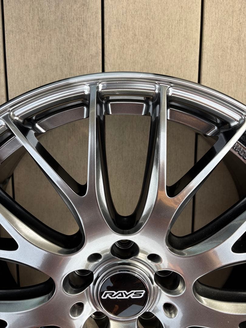 RAYS ホムラ　2×9PLUS 7.5J-19インチ　PCD114.3