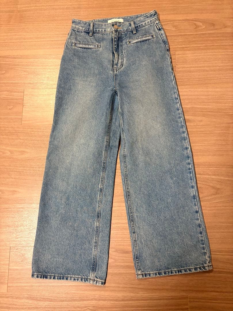 【na.e】Straight Pocket Jeans M通常丈