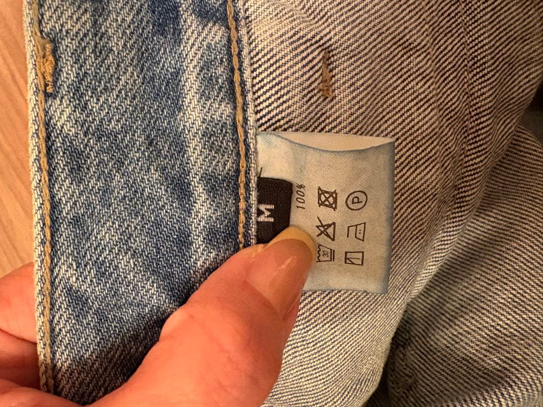 【na.e】Straight Pocket Jeans M通常丈