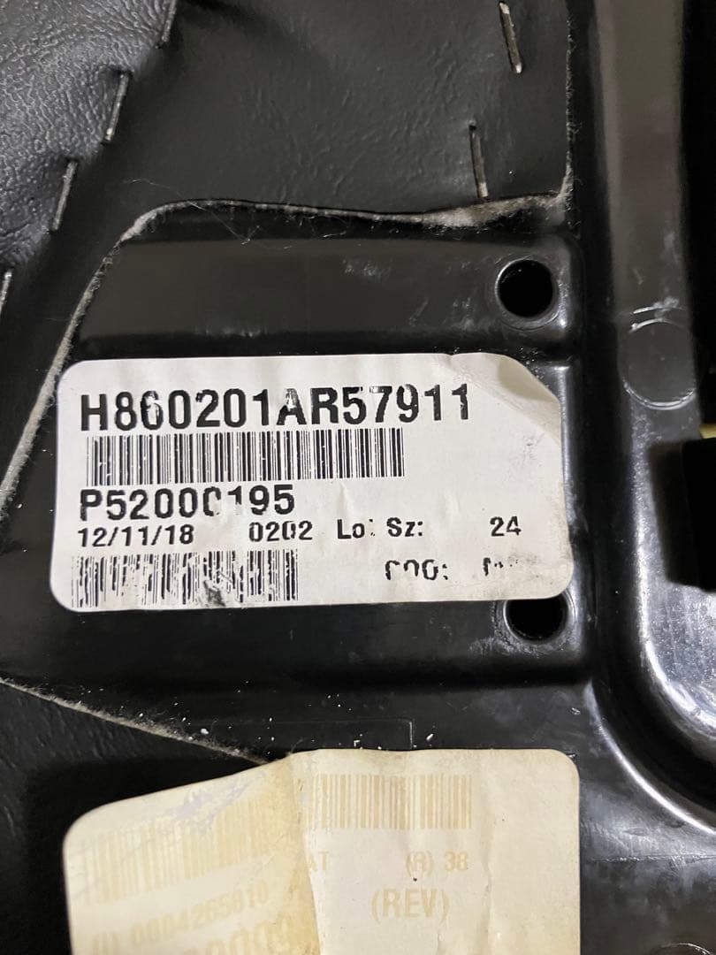 ハーレー　スポーツスター　純正シートXL883N アイアン