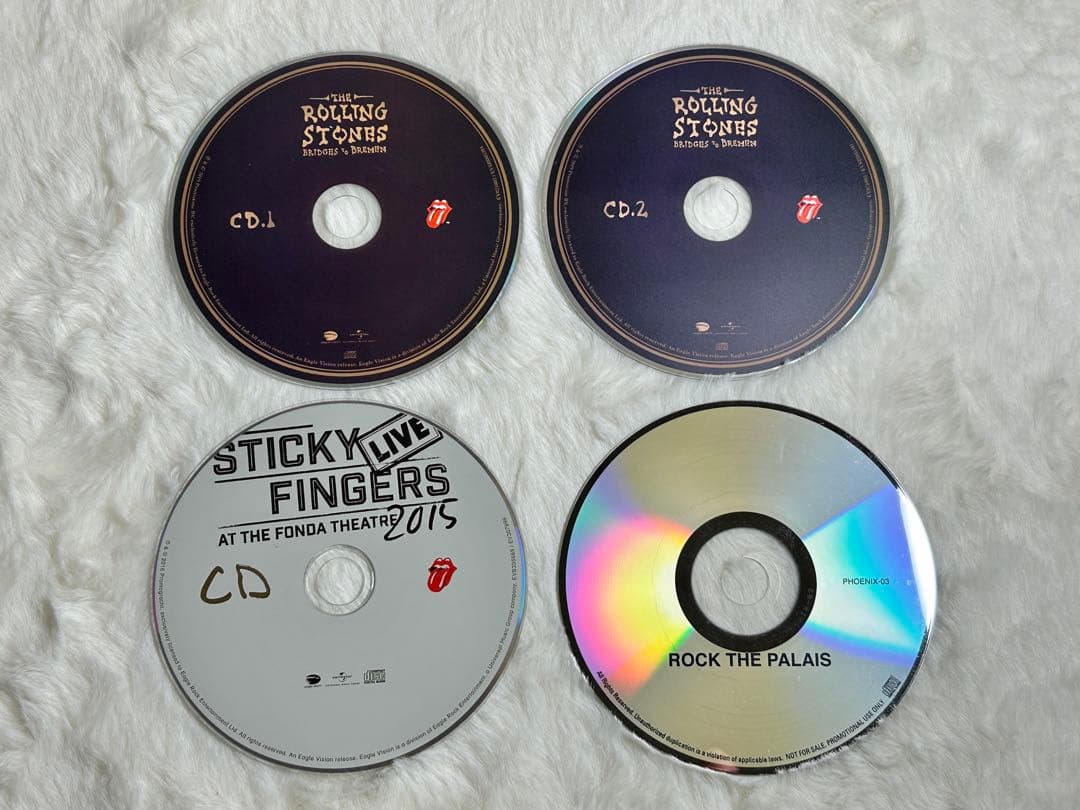 美品✨ ローリングストーンズ CD 45枚 正規版 ブートレグ