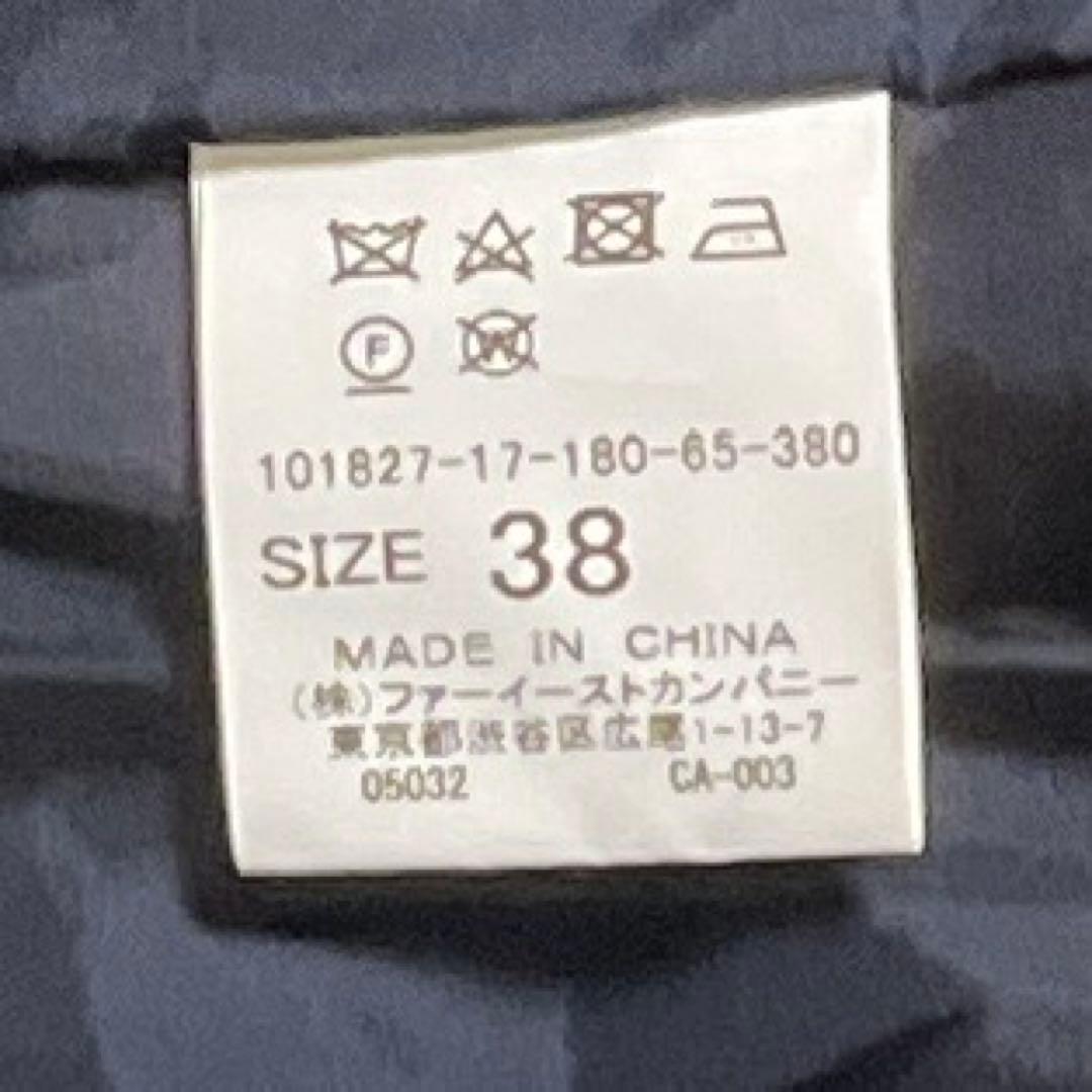 ANAYI フード付きネイビー モッズコートサイズ38 【訳あり】ライナー欠品