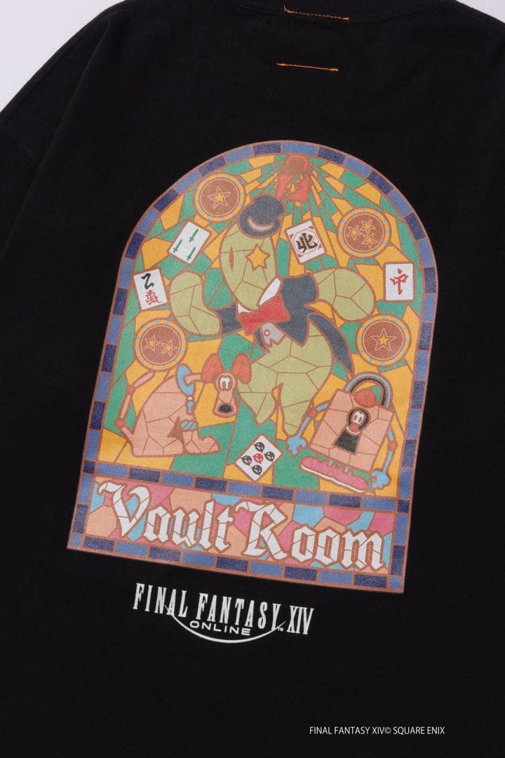 vaultroom × FFXIV GOLD SAUCER TEE Mサイズ