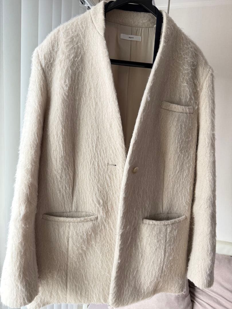 sRk　digne collarless jacket