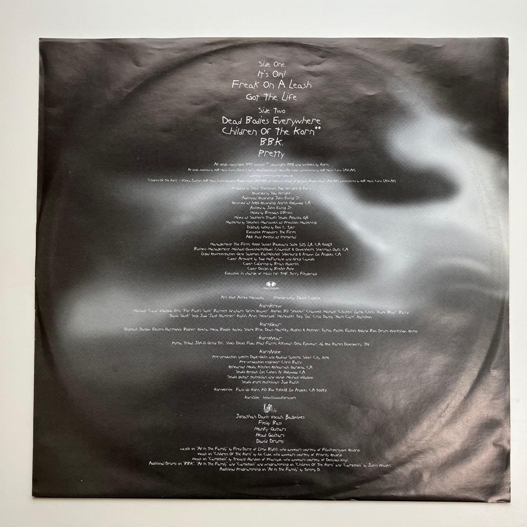 Korn/ Follow the Leader 2LP 1998年