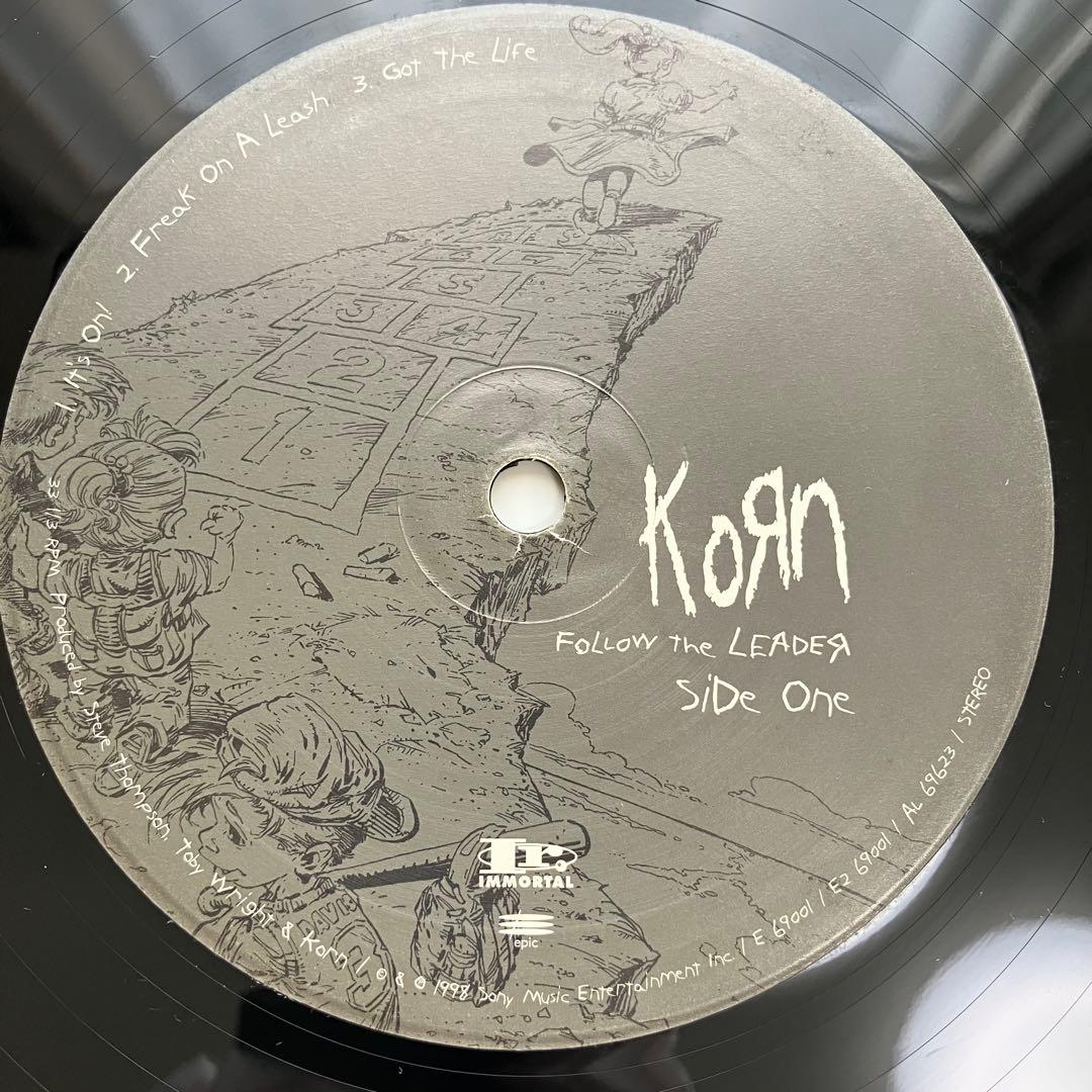Korn/ Follow the Leader 2LP 1998年