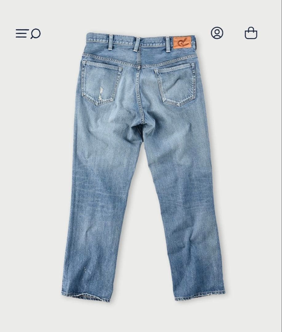 45R ライ麦デニムのクロスビー5(清) ¥47,300