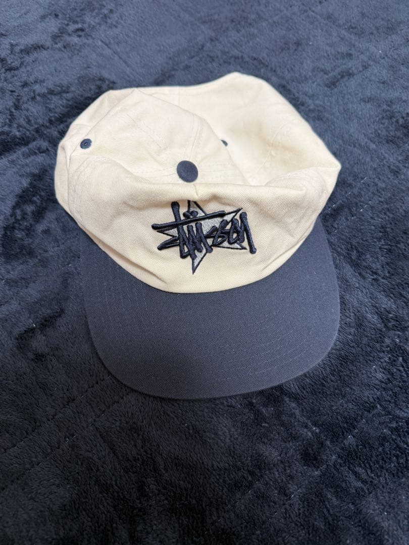 Stussy キャップ　ツートン