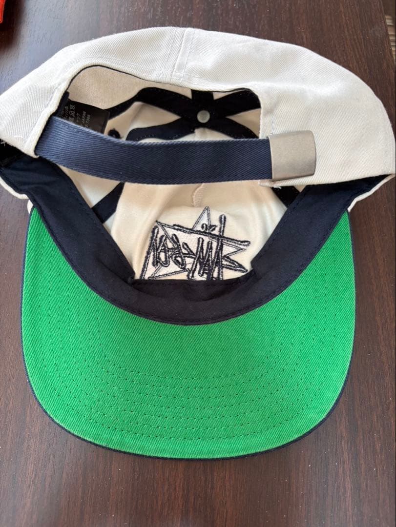 Stussy キャップ　ツートン