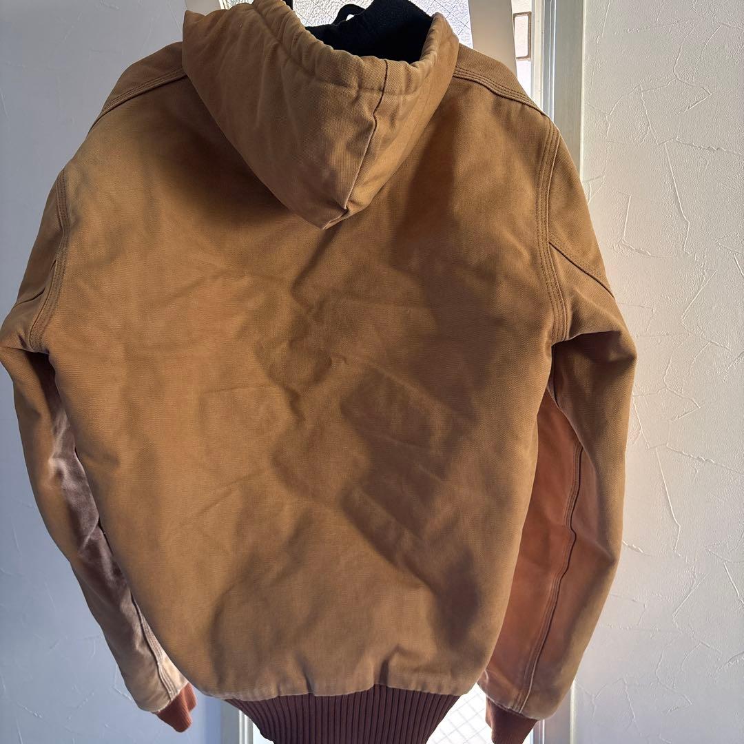Carhartt ジャケット メンズ S相当 タン フード付き ヴィンテージ