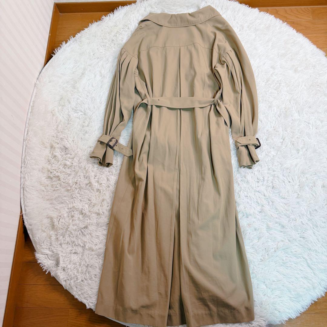 【極美品】ADORE アドーア トレンチコート ベージュ スプリングコート 春