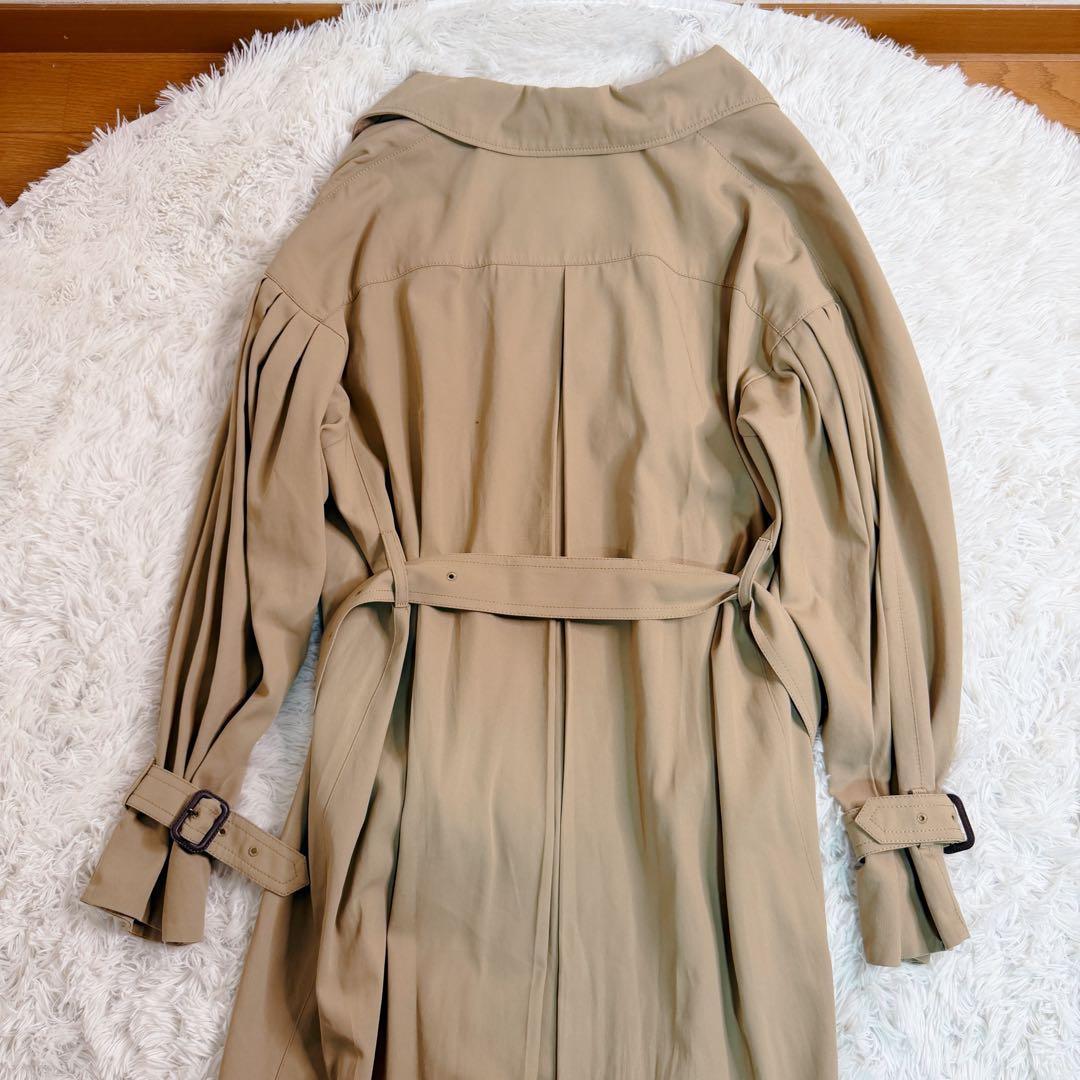 【極美品】ADORE アドーア トレンチコート ベージュ スプリングコート 春