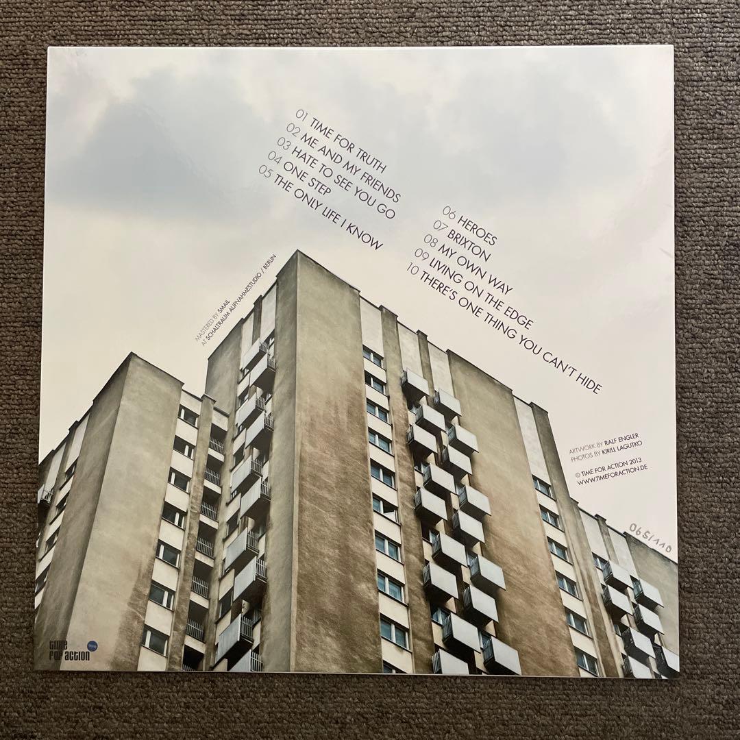 THE RIOTS／TIME FOR TRUTH LPレコード MOD PUNK