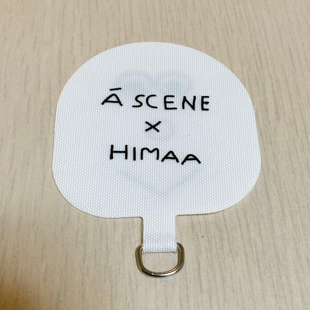 ASCENE ✖︎ HIMAA コラボ デザイン パラコード ストラップ シルバー