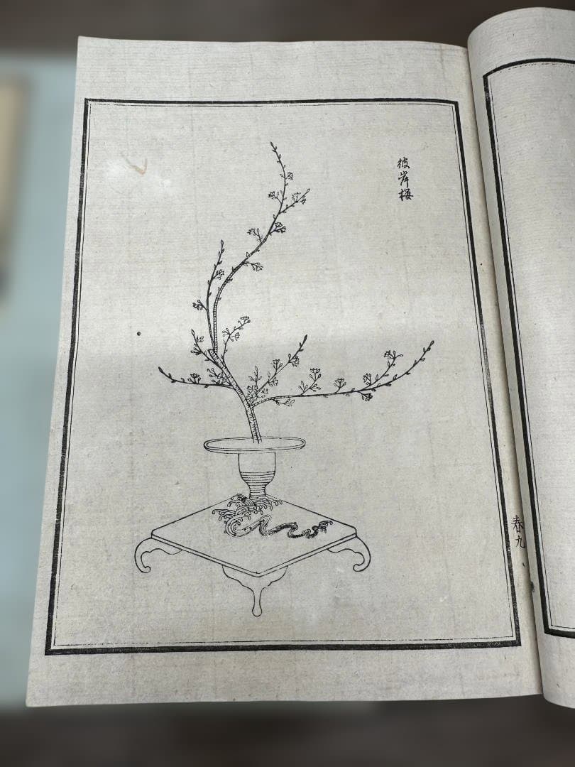 生花古流百瓶 東京松山堂 2冊 明治37年 和本 古書 古文書