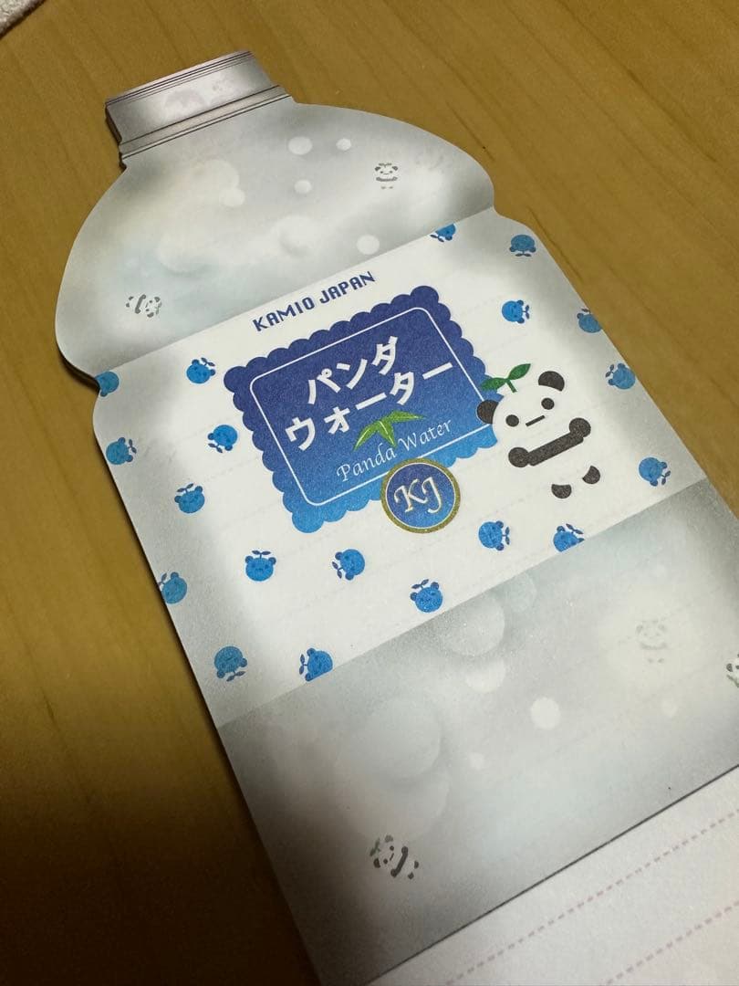 カミオジャパンメモ帳4柄　パンダピーチ　平成メモ