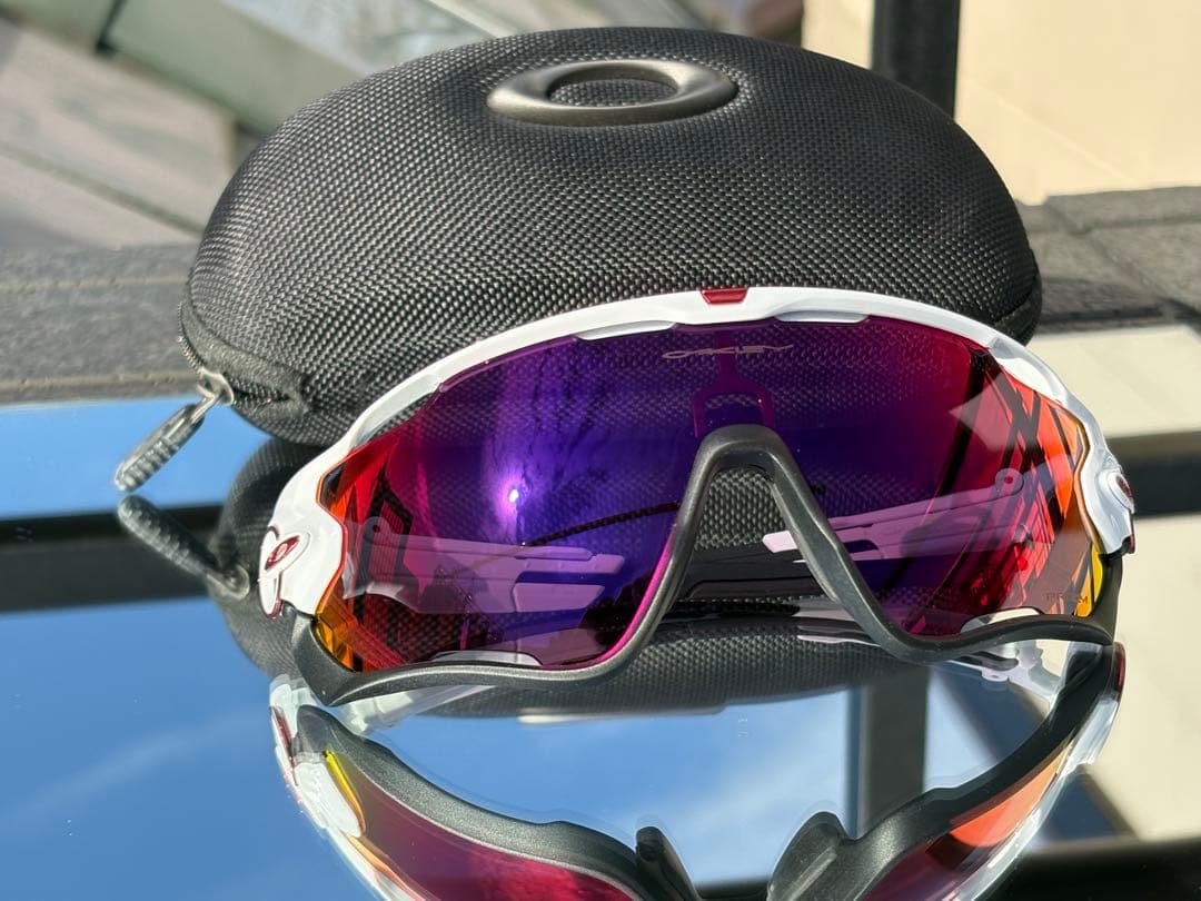 【ほぼ未使用】交換レンズ付　Oakley JAWBREAKERジョウブレイカー