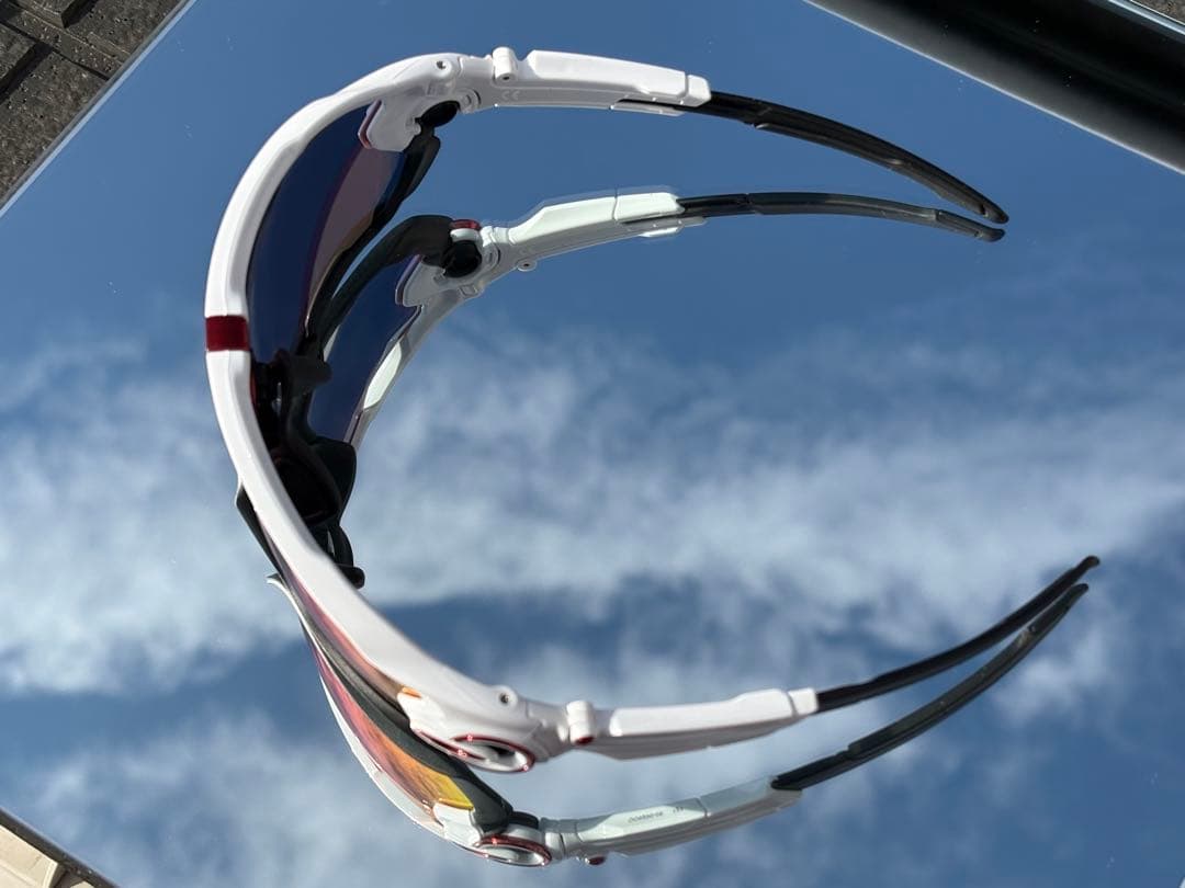 【ほぼ未使用】交換レンズ付　Oakley JAWBREAKERジョウブレイカー