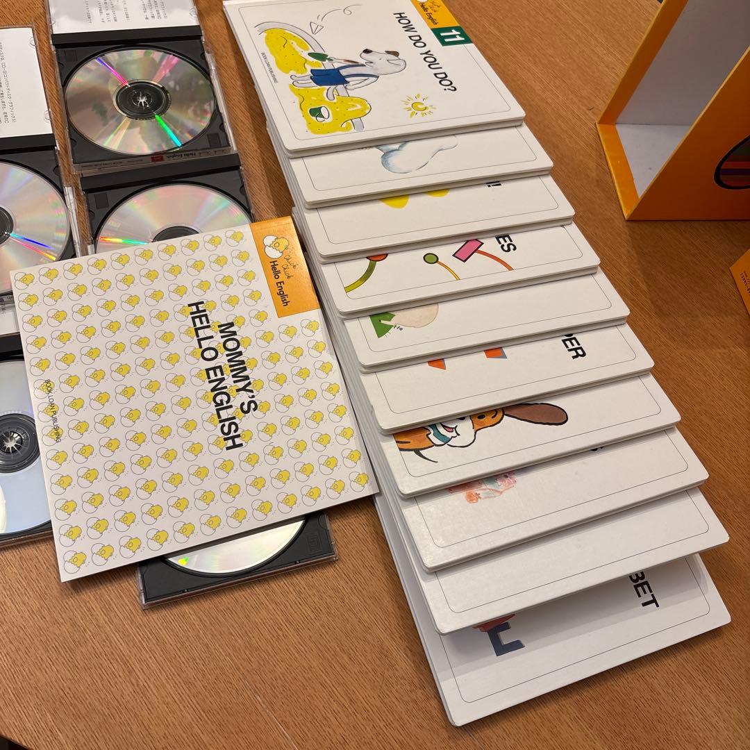 幼児 英語 Hello English 20冊 CD5枚 美品 ブックローン