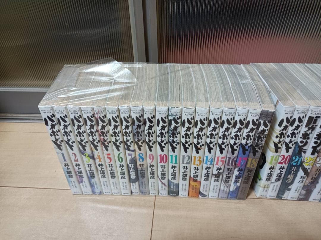 美品 初版 即納 バガボンド 全37巻 全巻セット 全巻 井上雄彦 綺麗