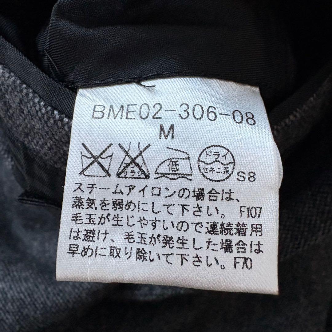 美品バーバリーブラックレーベル　ノバチェック　テーラードジャケット　グレー　M