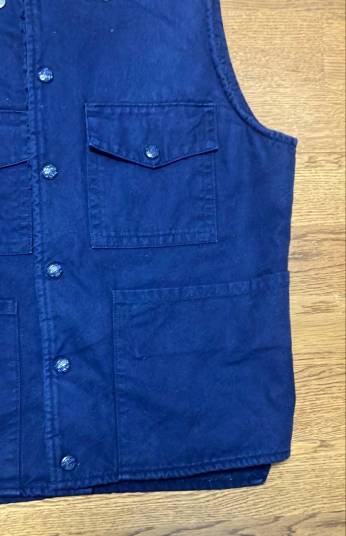 Tenderloin テンダーロイン ネイビー ベスト　サイズS