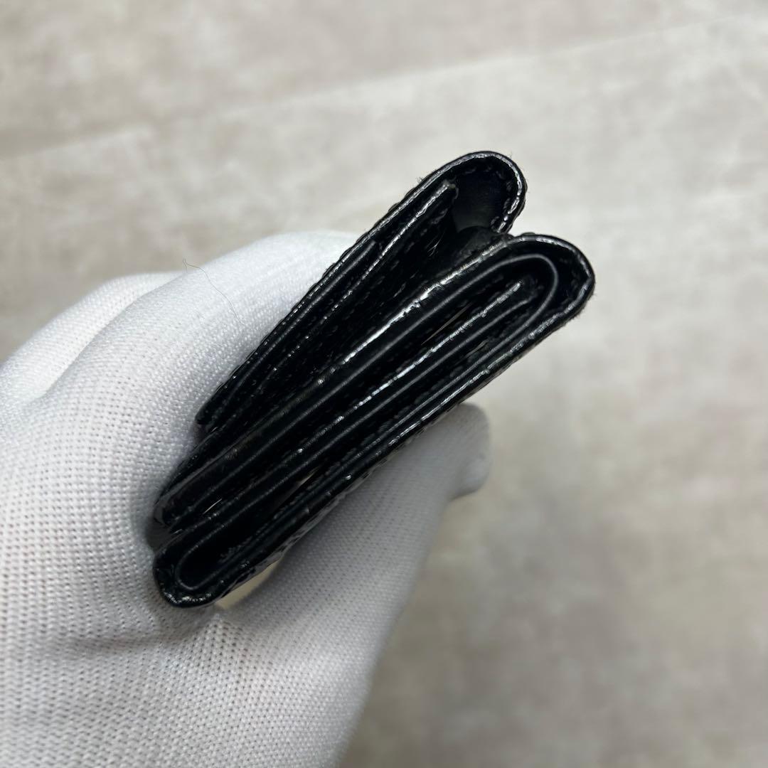 美品✨ Vivienne Westwood ブラック 三つ折財布 小銭入れあり