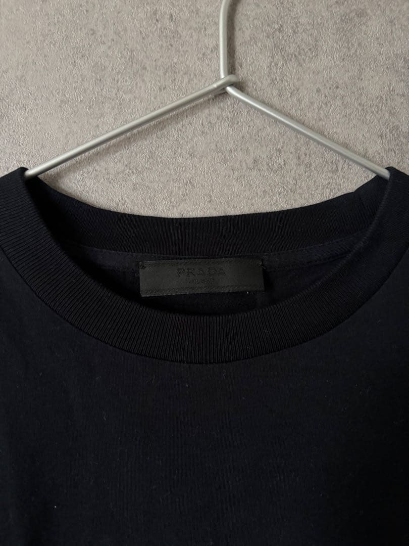 プラダ PRADA　バック三角ロゴ　パックTシャツ