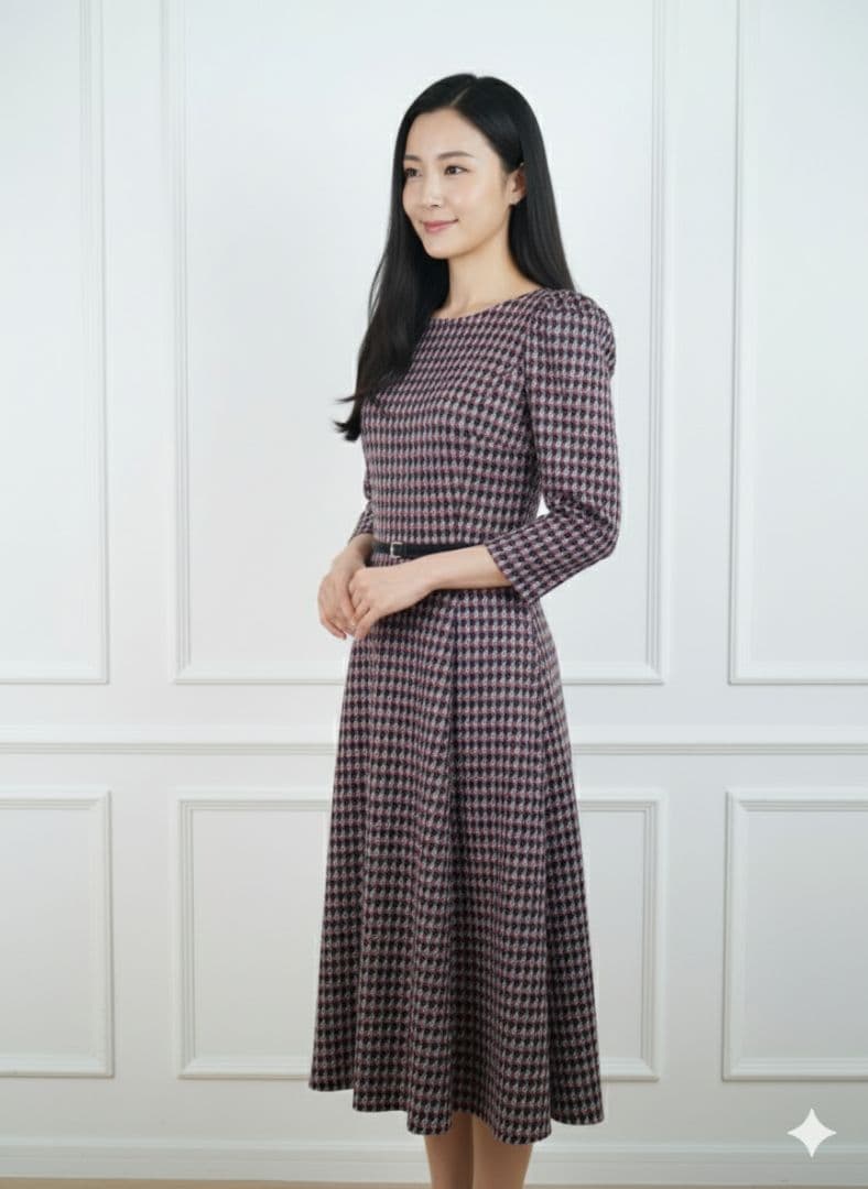 美品   ストレッチワンピース