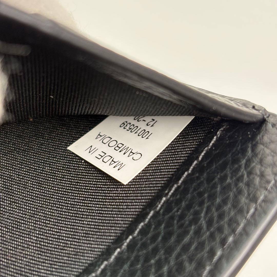 【箱付き】 Tory Burch 二つ折り財布 ラウンドファスナー ブラック
