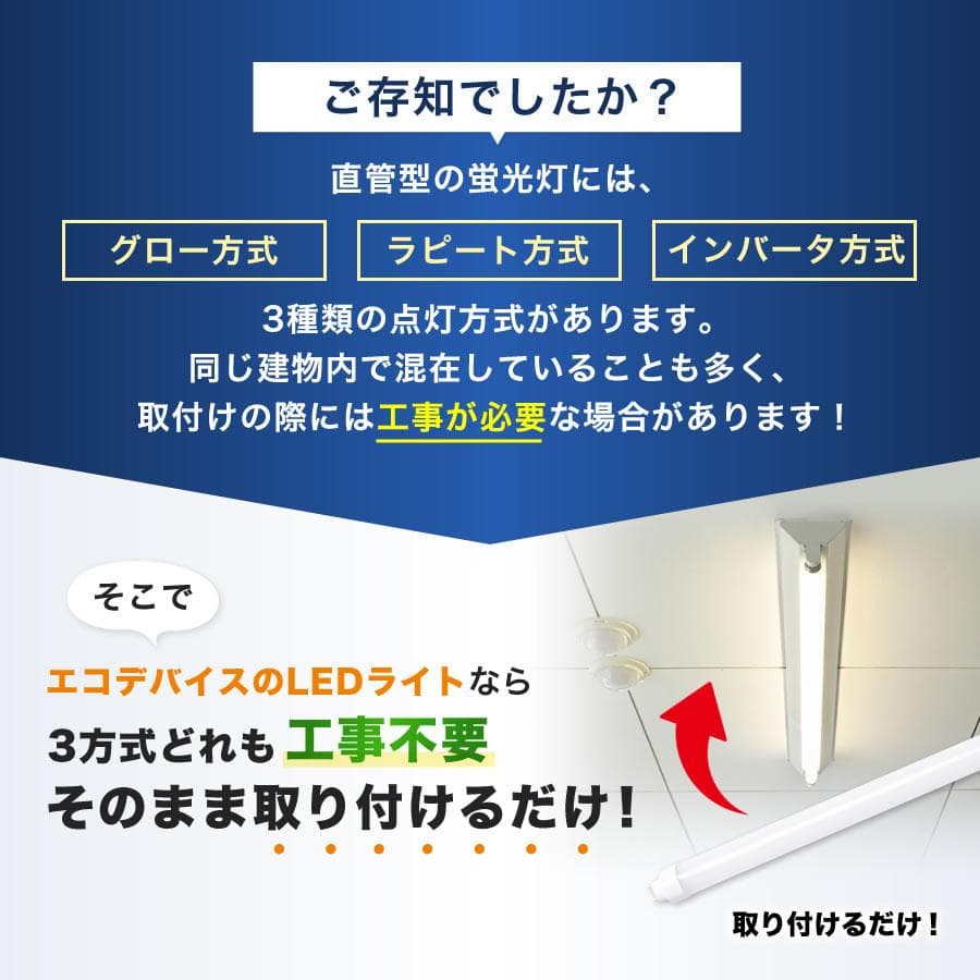 40形LED直管ランプEDLTL40LED２８N 20本