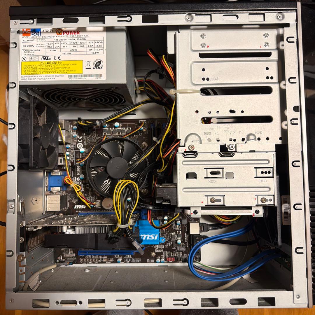 ジャンク Core i7 デスクトップ8GB RAM Win10