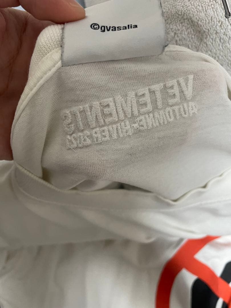 正規品　vetements no social media tee M