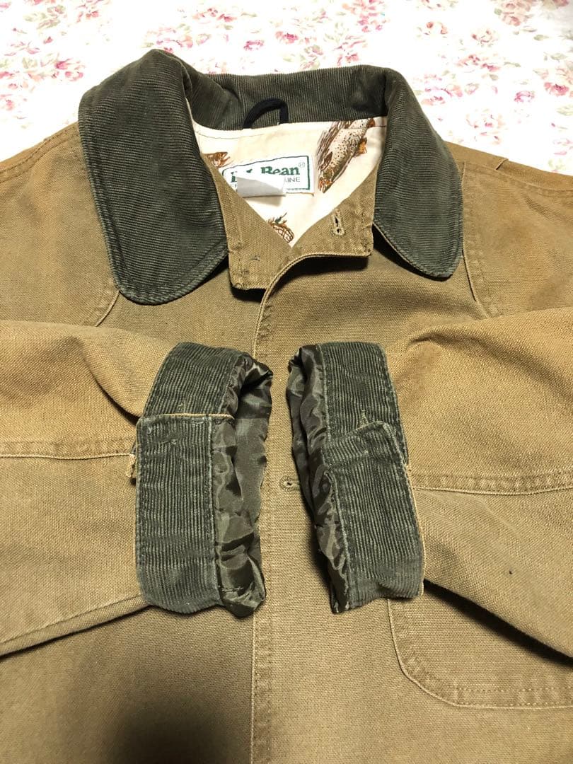 80s 90s エルエルビーン フィールドコート M【USED・古着】