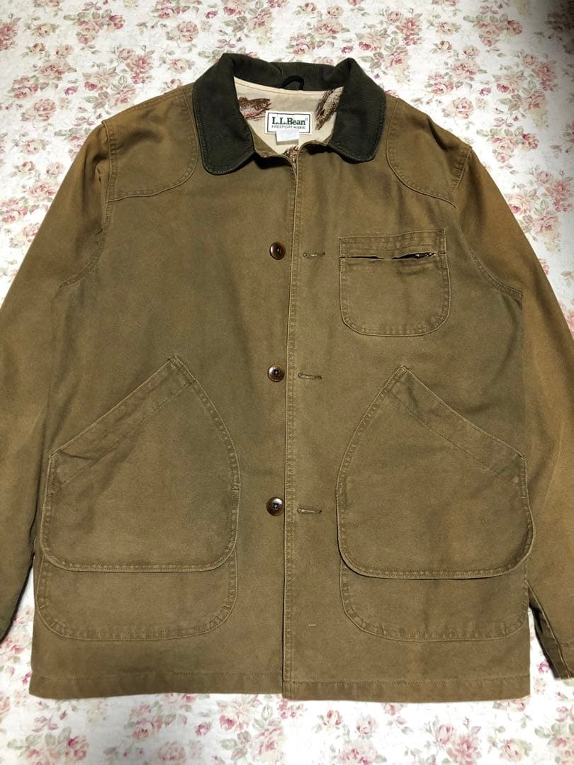 80s 90s エルエルビーン フィールドコート M【USED・古着】