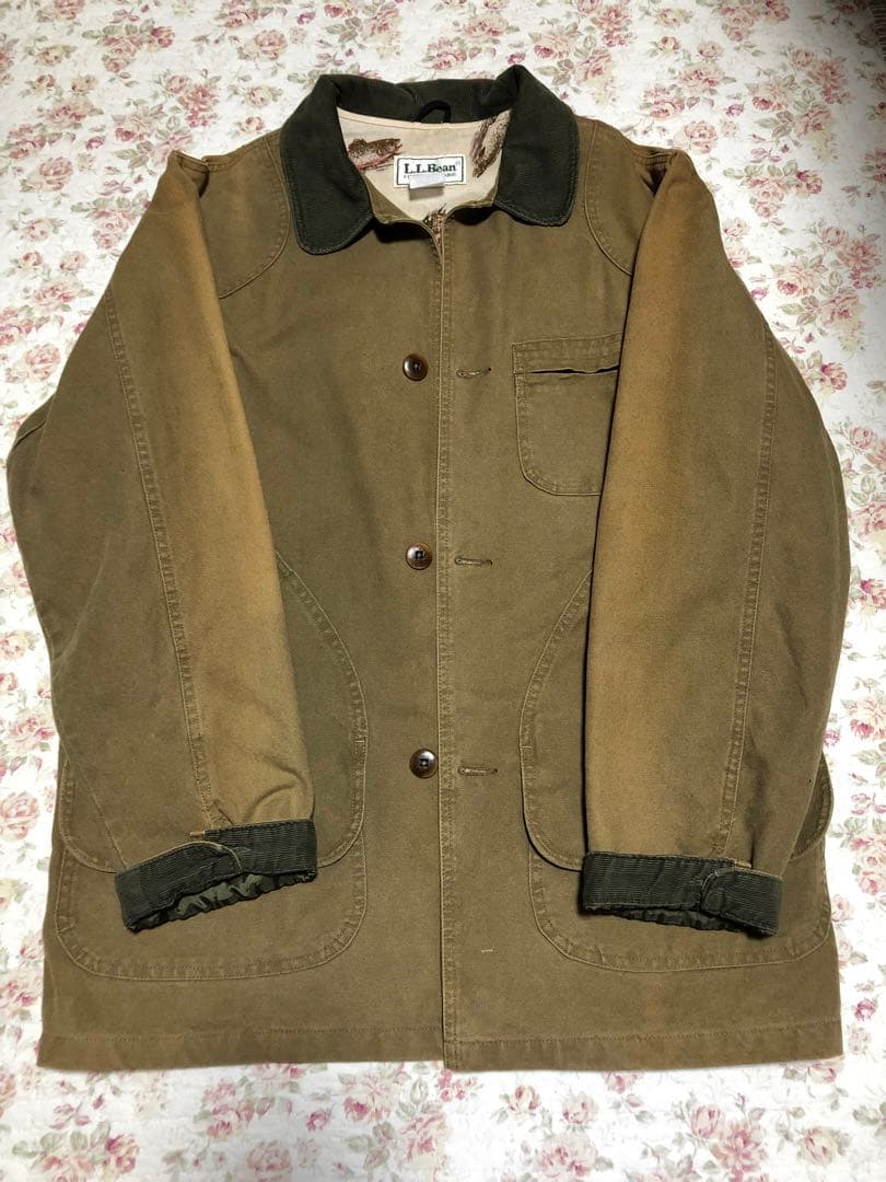 80s 90s エルエルビーン フィールドコート M【USED・古着】