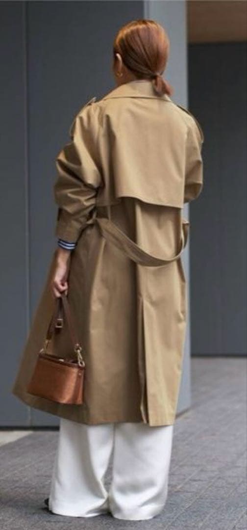 IENAトレンチロングコート新品タグ付き