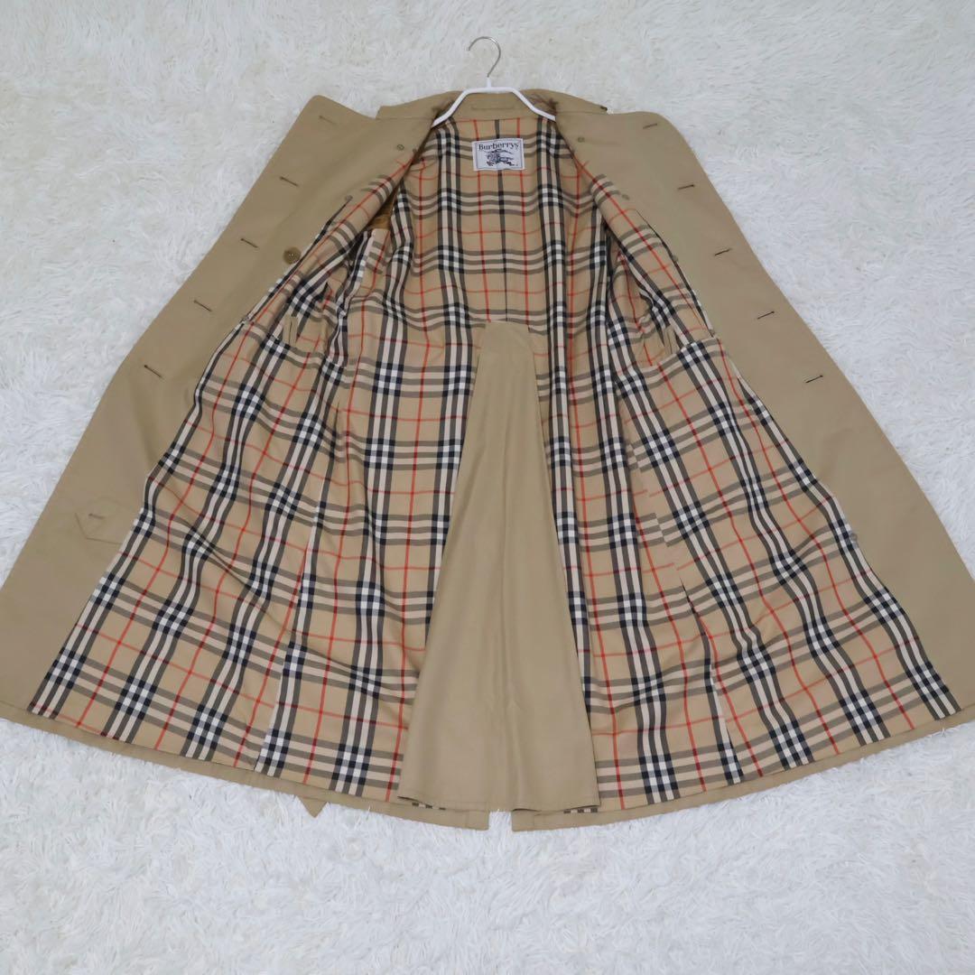 バーバリー　トレンチコート　ベージュ　ノバチェック　9AB2