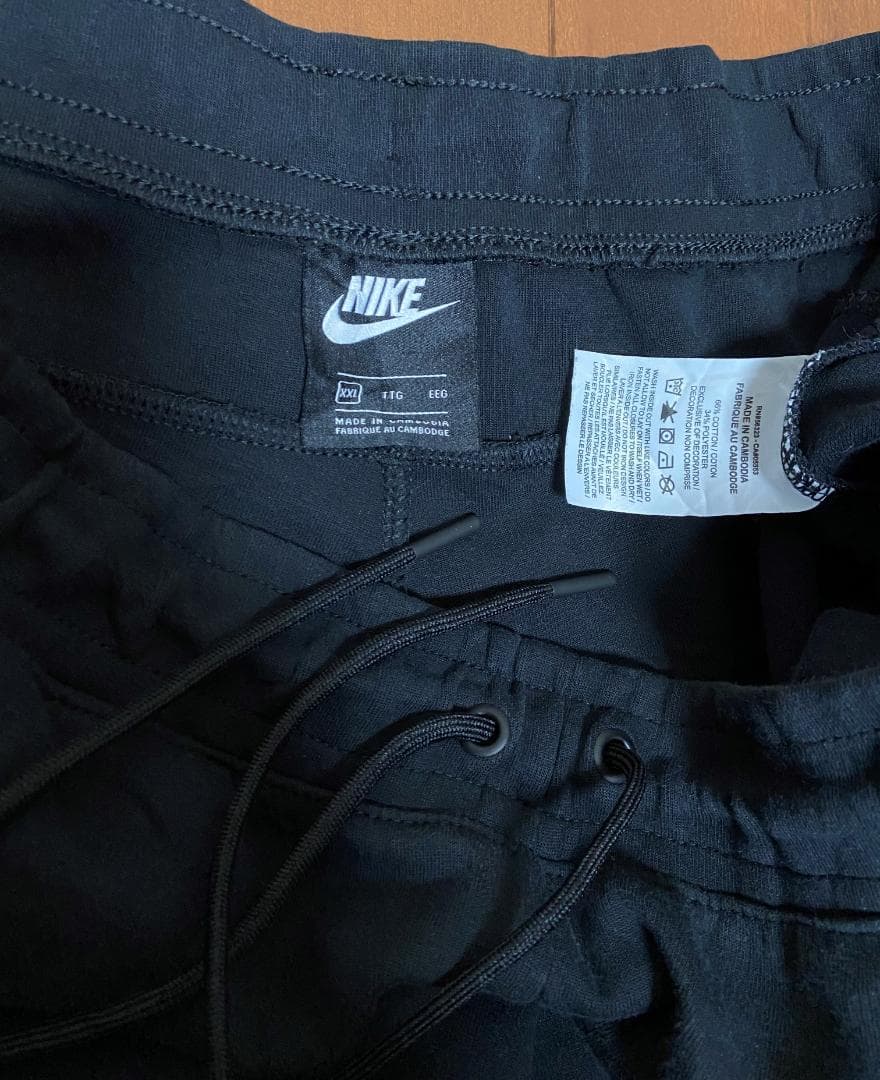 【2XL】NIKE テックフリース 黒 ナイキ ジョガーパンツ