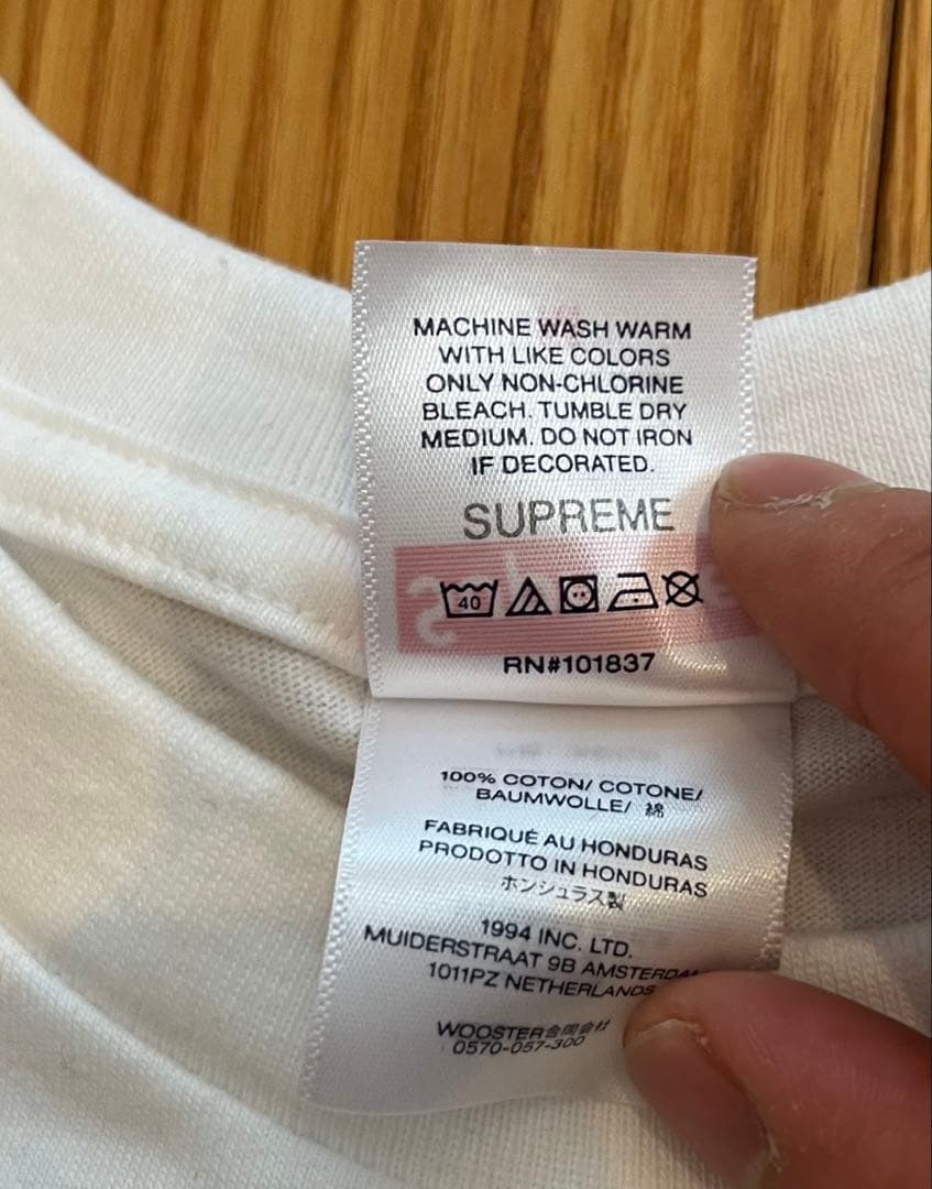 トップス FW25 Supreme RX Tee White M