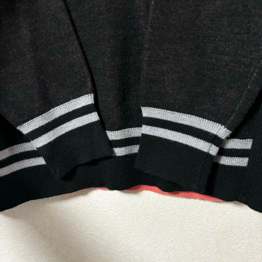 DECEMBERMAY ゴルフ　ニット　Vネック　M