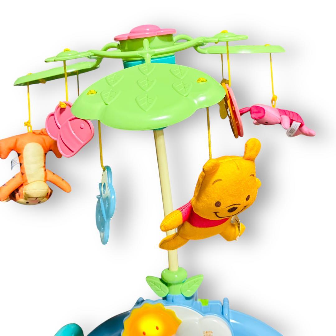 【美品】くまのプーさん6WAYジムにへんしんメリー プーメリー タカラトミー