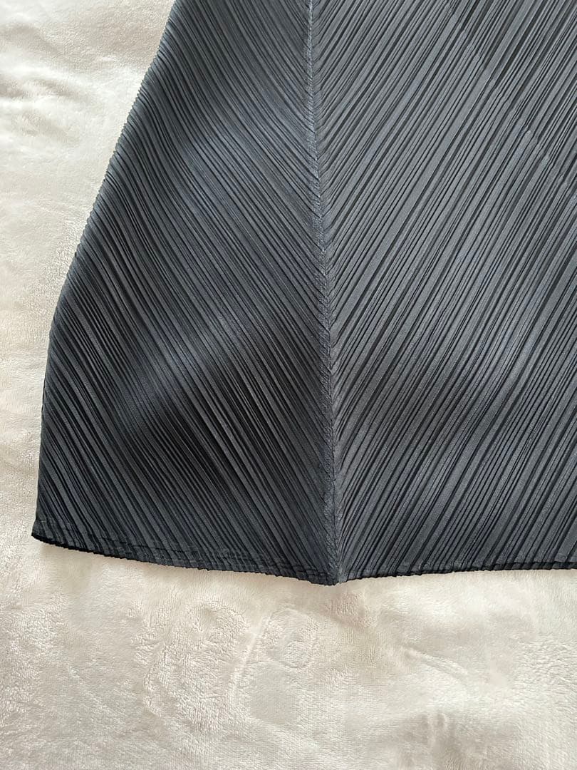 美品✨PLEATS PLEASE プリーツプリーズワンピース アシンメトリー １