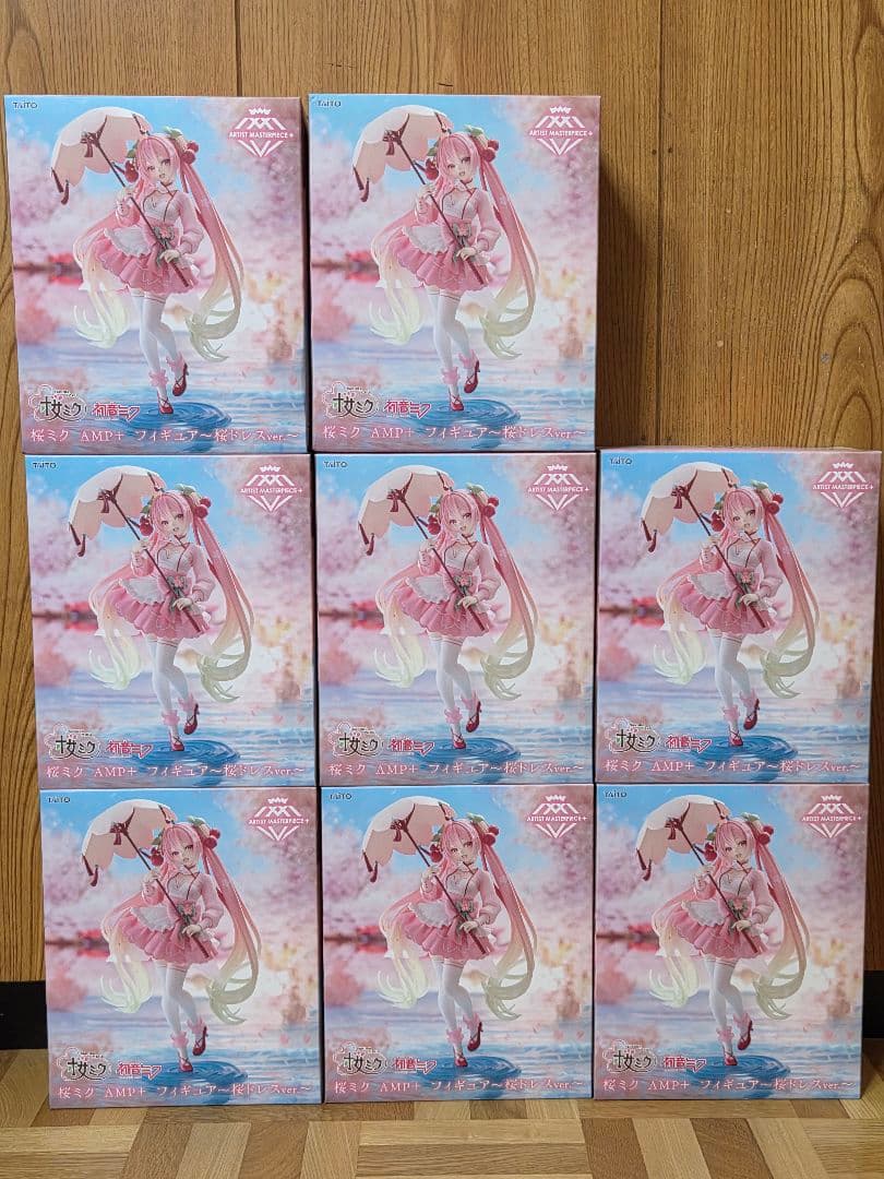 初音ミク 桜 フィギュア 8体セット