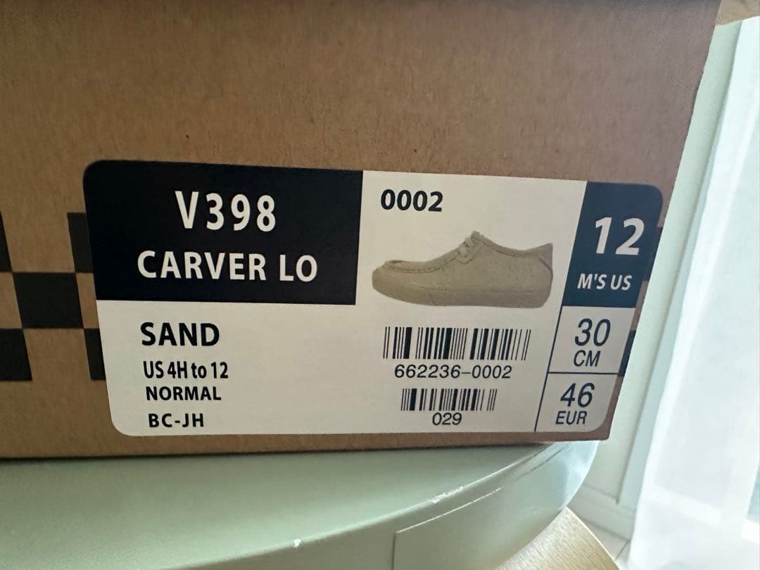 VANS サンドベージュ モカシン スエード 30cm