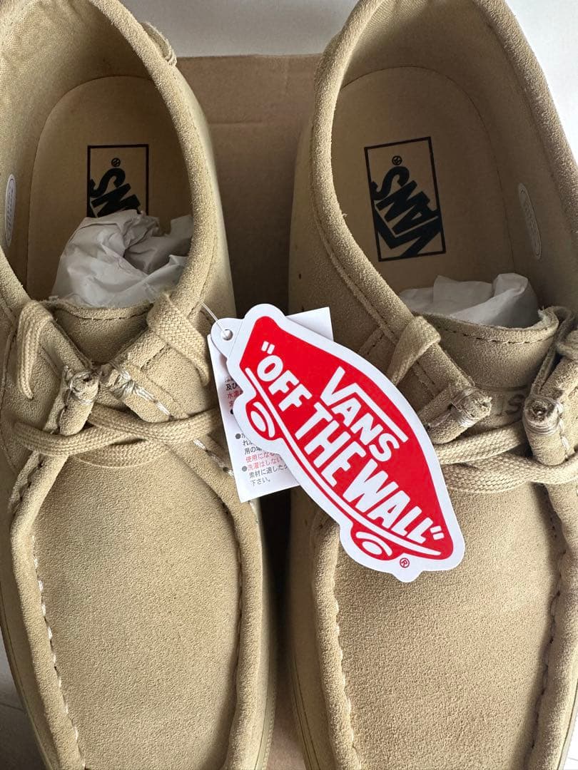 VANS サンドベージュ モカシン スエード 30cm