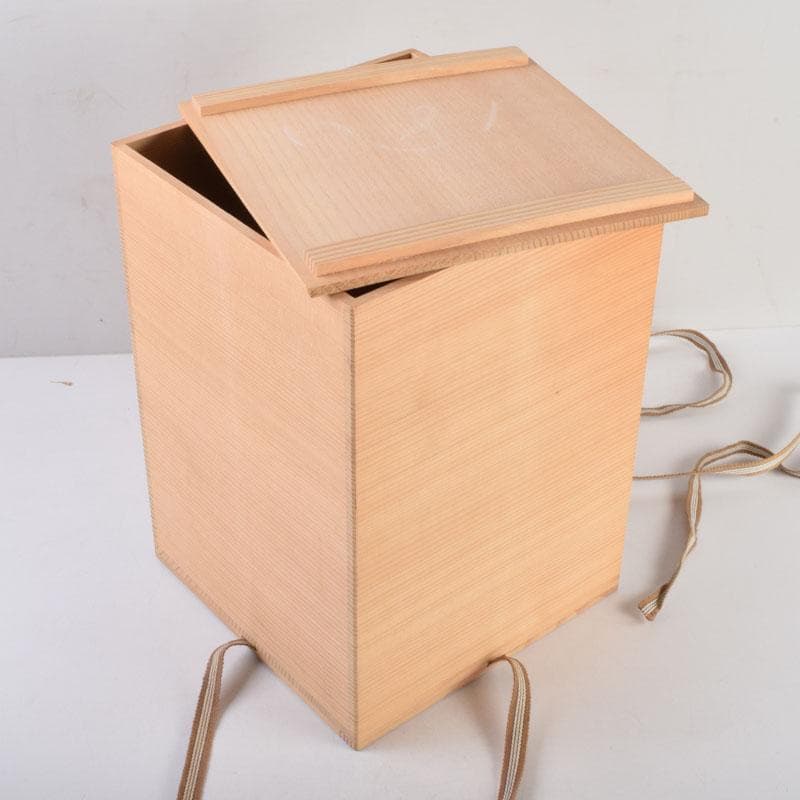 常滑焼　澤田重治作　ヨリコ造り　壷　共布共箱　C　8748A